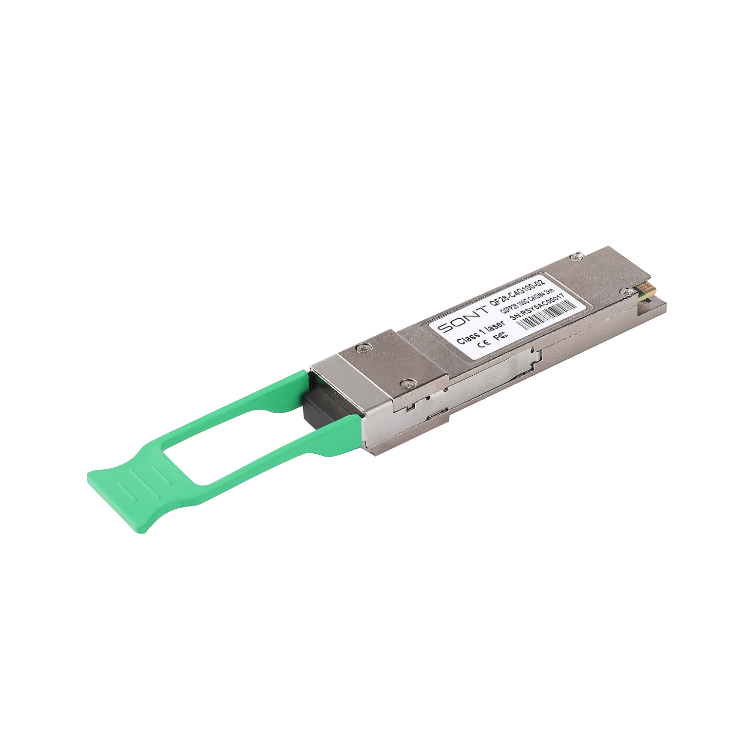 QSFP28 CWDM4 100G 2km Transceiver (Commercial Temperature)